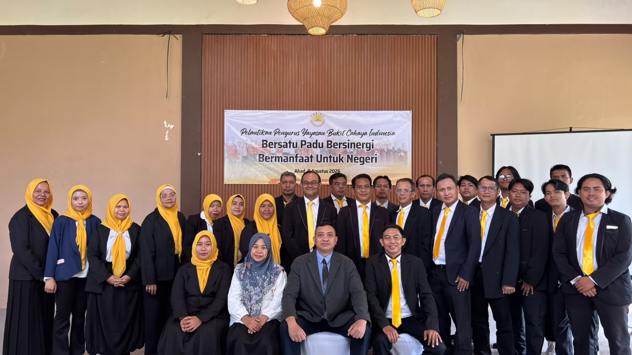 Pengurus Yayasan Bukit Cahaya Indonesia